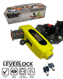 LEXMOTO VIENNA 125 Rider Products RP52 Bike Brake Lever Throttle Lock Yellow