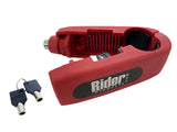 JOTAGAS JT300 Rider Products RP56 Motorcycle Brake Lever Throttle Lock Red