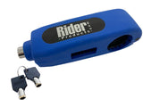 YAMAHA XVS950 MIDNIGHT STAR Rider Products RP60 Motorcycle Brake Lever Lock Blue