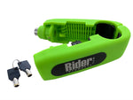 ZERO S Rider Products RP54 Motorcycle Brake Lever Throttle Lock Green