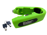 ZERO S Rider Products RP54 Motorcycle Brake Lever Throttle Lock Green