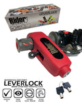 LEXMOTO ARIZONA 125 Rider Products RP56 Motorcycle Brake Lever Throttle Lock Red