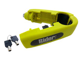 ZERO DS Rider Products RP52 Motorcycle Brake Lever Throttle Lock Yellow