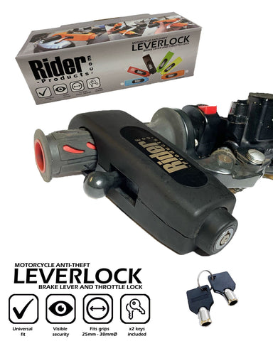 KAWASAKI KLV1000 Rider Products RP50 Motorcycle Brake Lever Throttle Lock Black