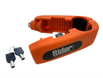 HARRIS MAGNUM 1 Rider Products RP58 Motorcycle Brake Lever Throttle Lock Orange