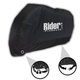 JOTAGAS Upto 750cc Rider Products RP201 Waterproof Motorcycle Black Cover