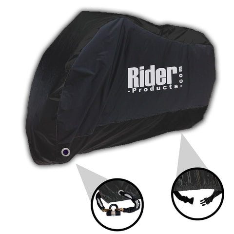 PIAGGIO X7 125 Rider Products RP201 Waterproof Motorcycle Black Cover