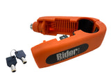 Rider Products RP58 Motorcycle Motorbike Brake Lever Throttle Lock Orange