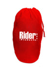 Premium Motorcycle Indoor Stretch Dust Bike Cover RED LARGE